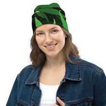 Load image into Gallery viewer, Cannabis Print Beanie
