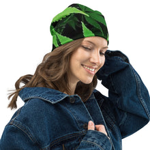 Load image into Gallery viewer, Cannabis Print Beanie
