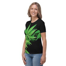Load image into Gallery viewer, Cannabis Print Women&#39;s T-shirt
