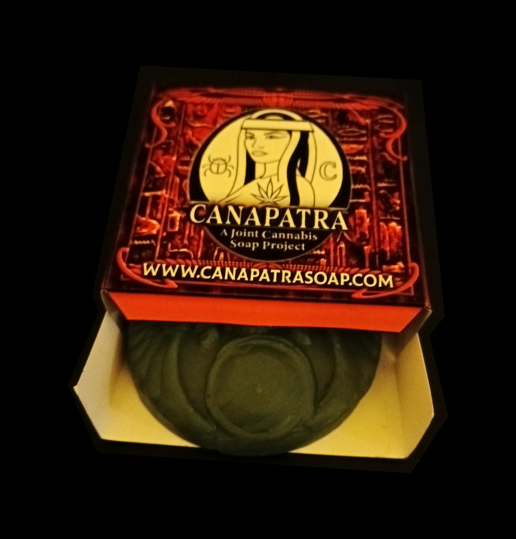 Canapatra Soap - Create Your Own Hemp Soap Scarab 3 oz. + Clay / Charcoal Option (12 Bar Batch)