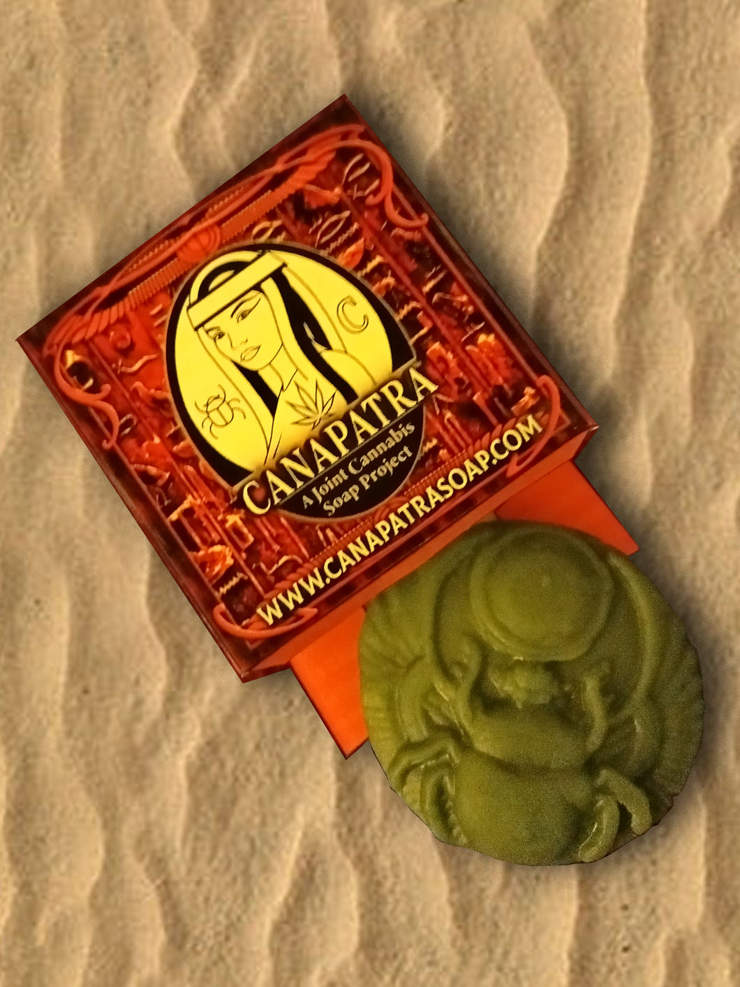 Canapatra Soap - Original / Green / Hemp Oil Scarab 3 oz.